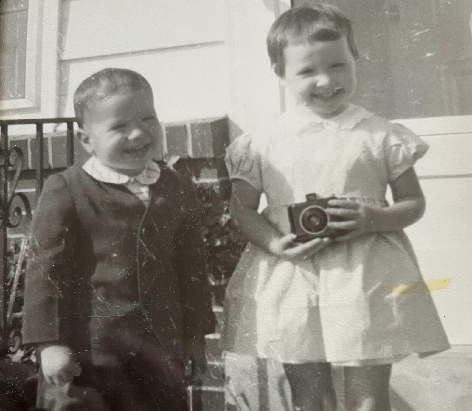 Jim and his sister Julie